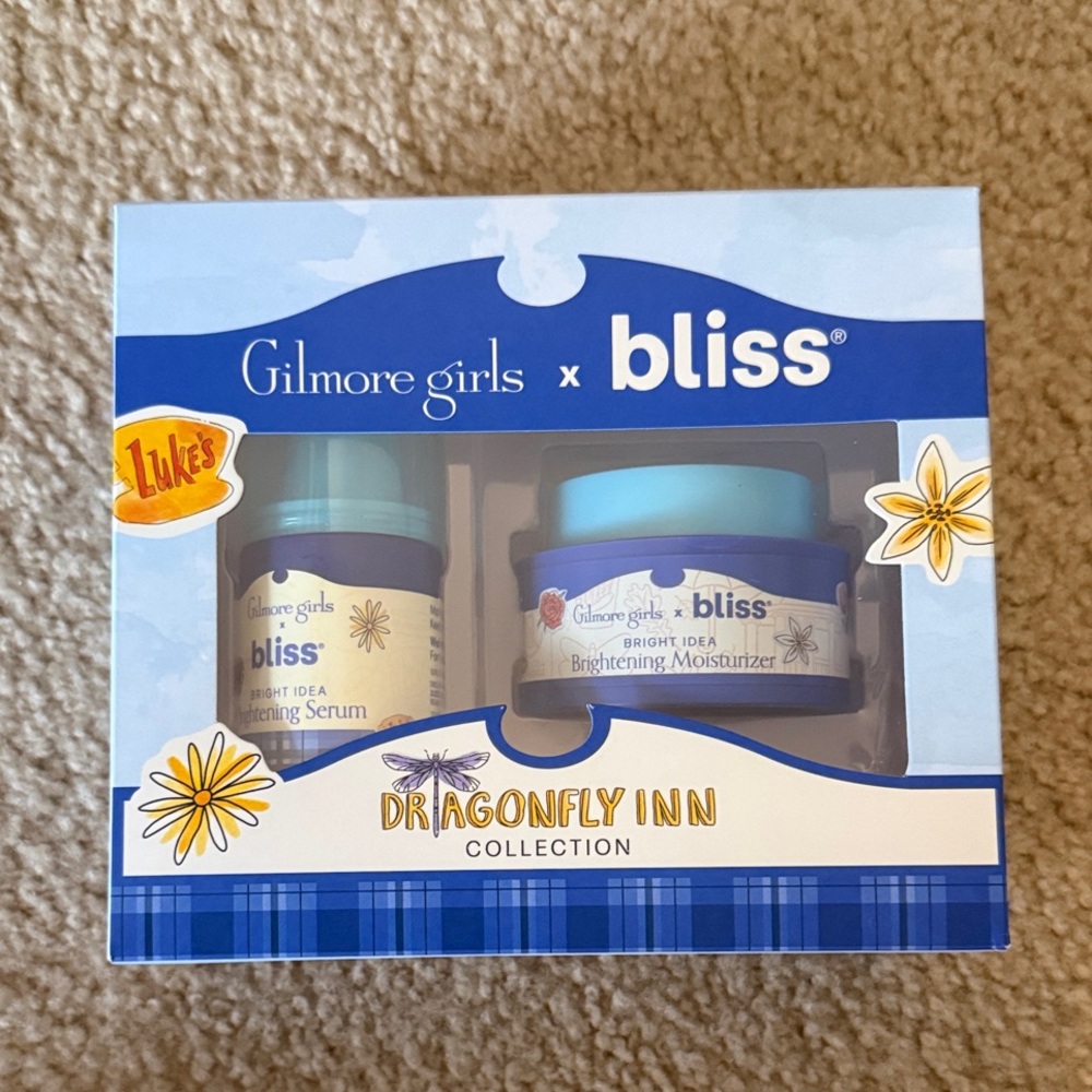 Bliss x Gilmore Girls Dragonfly Inn Brightening Set